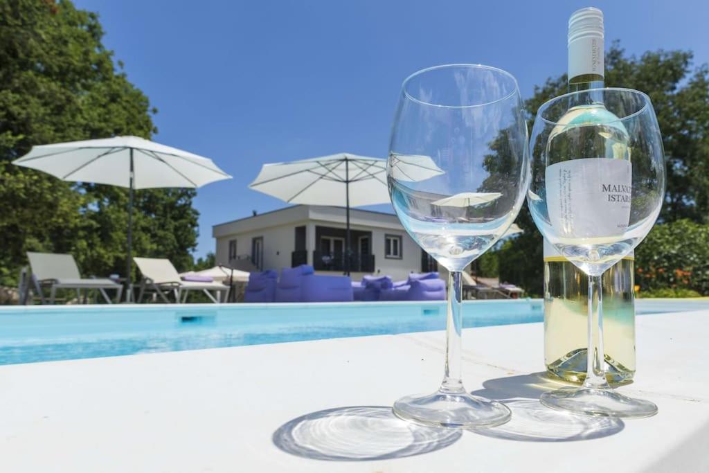 Luxury Villa Cetiri Hrasta Pican Exterior photo